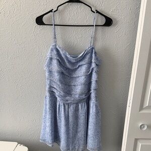 Hollister Blue Romper Dress